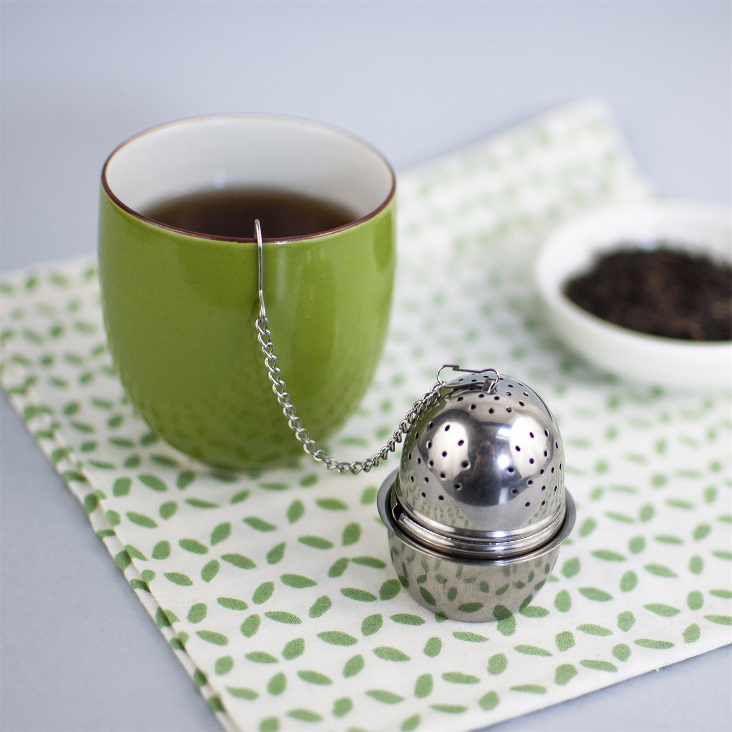 Boule à thé inox avec support, Txperience
