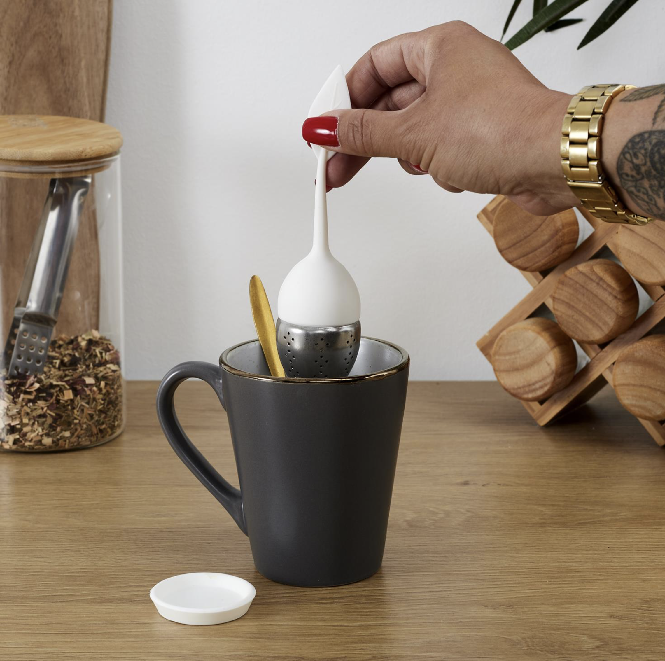 Boule à thé silicone - Infusez votre thé en toute simplicité - ATEAPIK